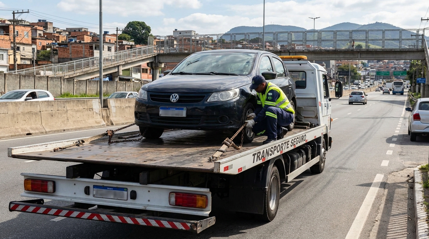 Logística para Veículos Parados em Aparecida de Goiânia‑GO