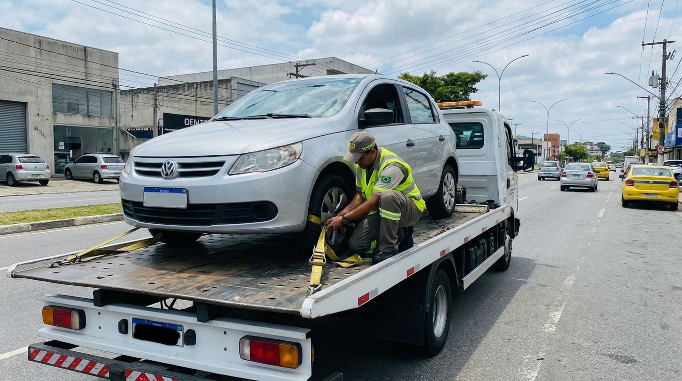 Recolhimento após Colisão em Aparecida de Goiânia‑GO